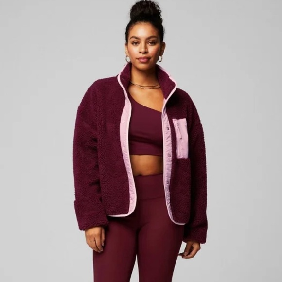 Fabletics Jackets & Blazers - FABLETICS Tahoe Teddy Jacket‎